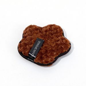 Wholesale Microfiber Cotton Face Cleaning Discharge Makeup Powder Remover Sponge