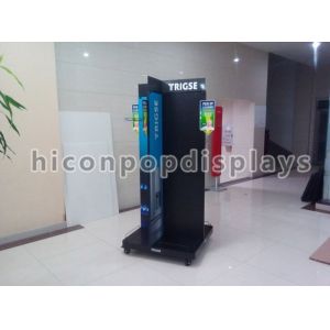 Metal POP Merchandise Displays Fixtures , Food Merchandising Displays