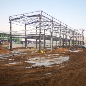 Steel Structure Warehouse Shed With Ridge Ventilation Meeting Customers'