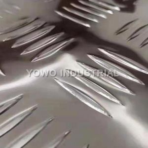 Hot Rolled 1500mm Width 2.0mm Aluminium Chequer Plate Sheet