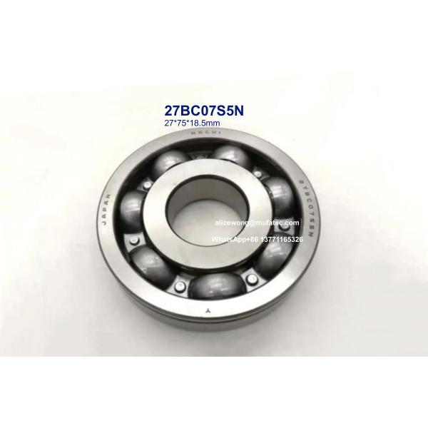 27BC07S5N Honda Jazz Civic 2006-2011 Transmisson Vehicle Bearings 27x75x18.5mm Clearance C3 Steel Cage