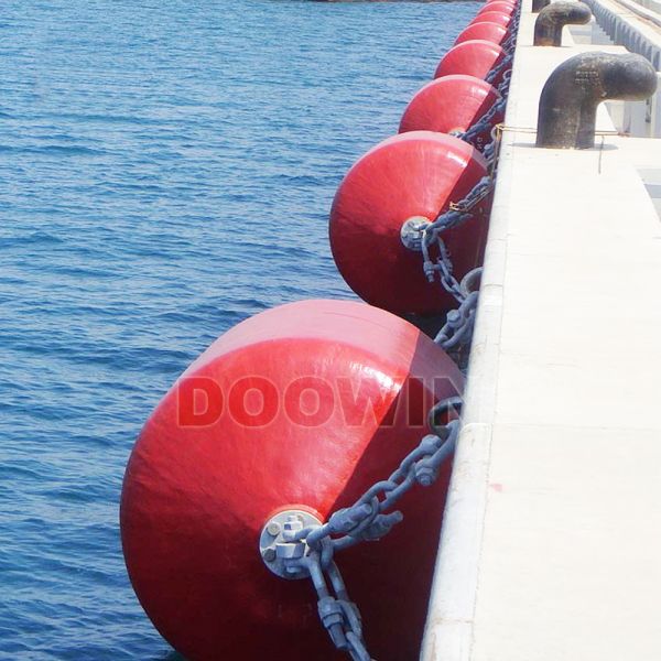 Buy EVA Foam Filled Fenders Bumper Buoy Marine Dock Edge Fenders White Cone Type at wholesale prices
