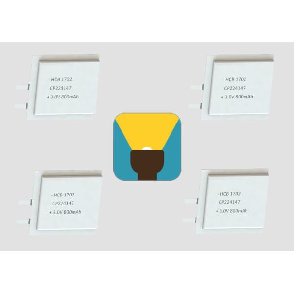 Buy CP224147 3.0V 800mAh Lithium Pouch Cell at wholesale prices