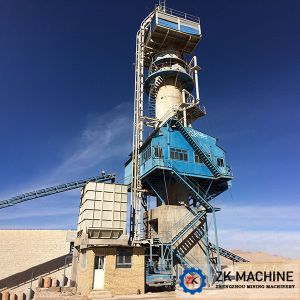 Natural Gas Vertical Shaft Kiln 800TPD Calcination Equipment