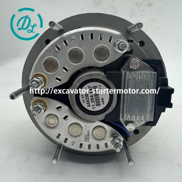 EexcavaStart Hatz 4M41 Excavator Alternator 24V 40A OEM 50164901 50164902