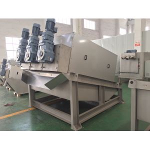 Sludge Dewatering Sewage Plant Equipment On Paper Making Wastewater Treatment