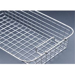 Quality Custom Medical Disinfection Stainless Steel Wire Mesh Baskets for sale