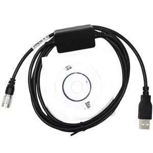 6 PIN USB RS232 Interface Data Download Cable for Trimble Survey Total Station