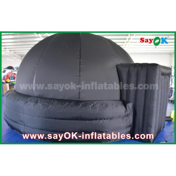 Buy 360 Degree PVC Tarpaulin Inflatable Dome Tent With Air Blower / Floor Mat at wholesale prices