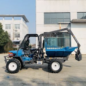 22HP Indonesia Palm Oil Tractor Mini Farm Tractor With Grapple