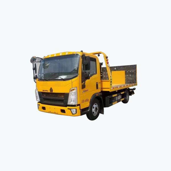 SINOTRUK HOWO Platform Wrecker Truck Multifunction 5 Tons CCC ISO SGS BV Approved