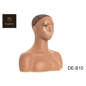 Full Bust Realistic Mannequin Head With Shoulders
