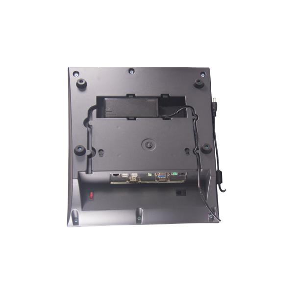 Orange Black 12 inch POS System with 58mm thermal printer and Resistance Touch Screen