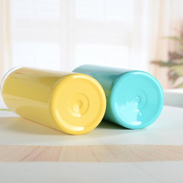 Low Price And MOQ 20OUNCE Christmas Gifts Straight Skinny Sippy Cup Sublimation Blanks Tumblers With Lid And straw