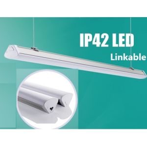 High Bright Linear Suspension Lighting 40w 2835smd Linkable