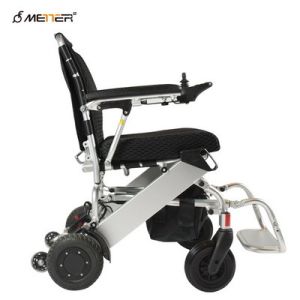 ISO Lightweight Folding Electric Wheelchair With Brushless Motor