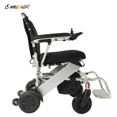 Buy ISO Lightweight Folding Electric Wheelchair With Brushless Motor at wholesale prices