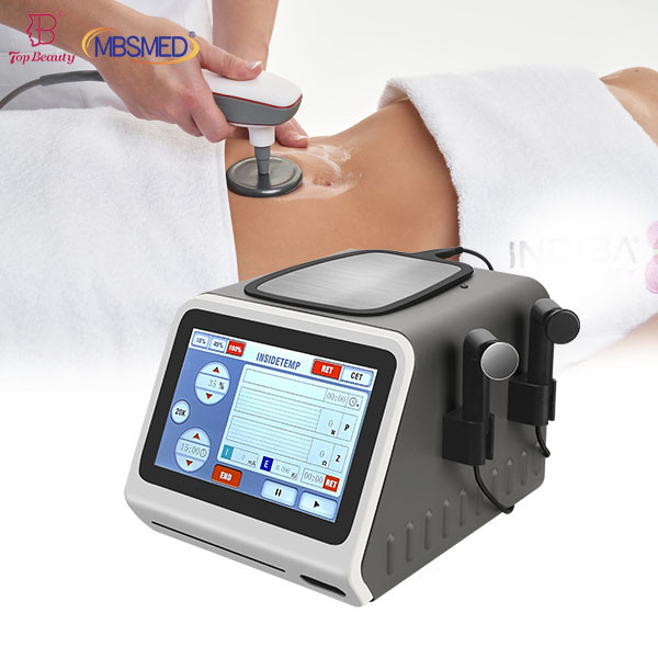 Indiba 448khz Tecar Therapy Diathermy Machine Physiotherapy Machine Cet Ret Rf Indiba