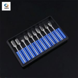 Wood Cutting Cemented Carbide Burr With Cylindrical Plain End Shape