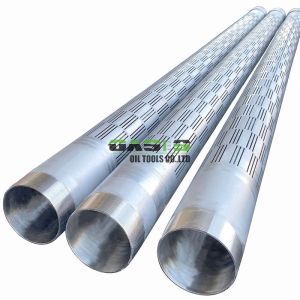 Slotted Casing Pipes for High-Strength Steel Body with Precise Laser Cutting