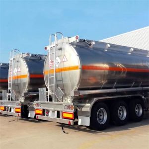 CIMC Road Aluminum Fuel Tanker Trailer 42000 Litres