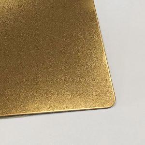 Anti - Fingerprint Titanium Stainless Steel Sheet 304 Color Metal Plate