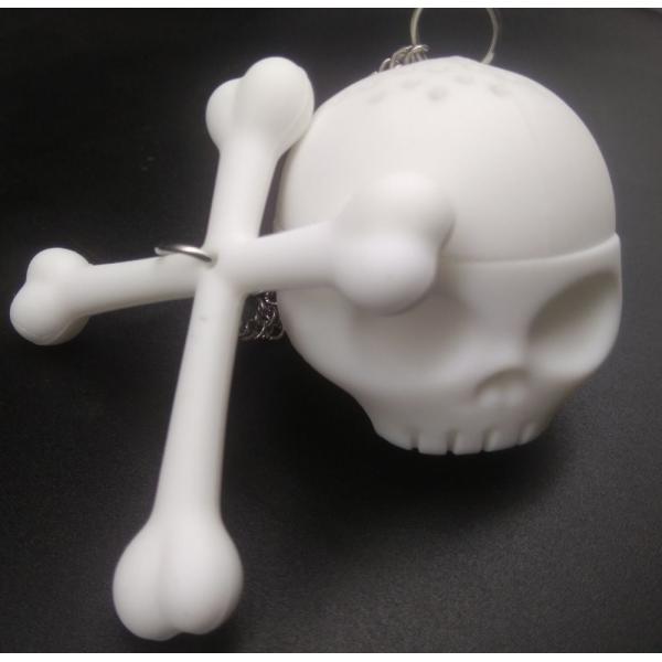 Buy custom wholesale high quality silicone Skull Tea Infuser at wholesale prices
