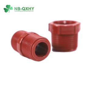 Flexible Pn16 Pph Pipe Fittings Threaded Coupling Adaptor for Hot and Cold Water