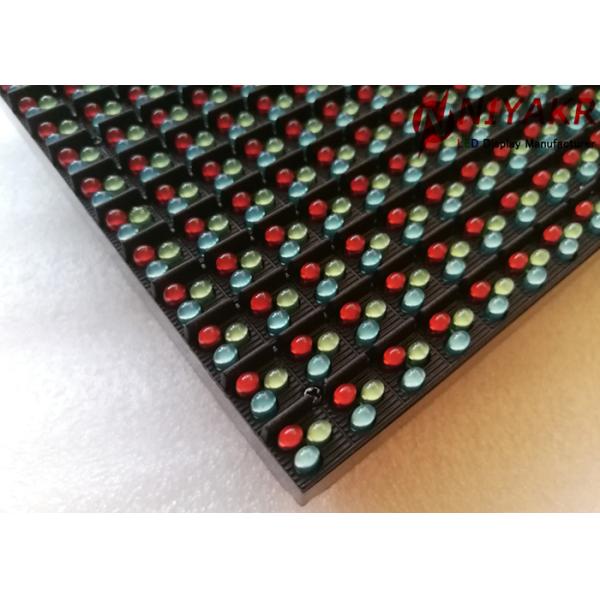 P10 1R1G1B LED Module Screen Full Color Waterproof 160x160MM 8500CD