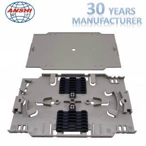Plastic Flexible Fiber Termination Tray 12 Core Capacity For Distribution Frame
