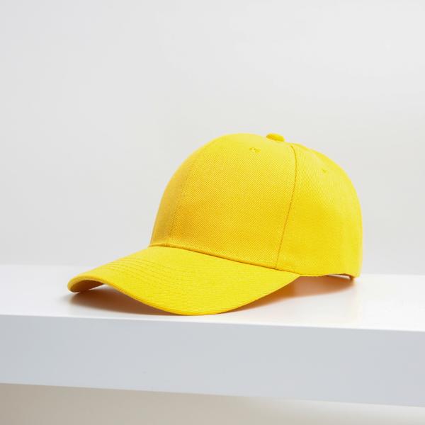 Light version of solid color baseball cap men's and women's fashion brand cap