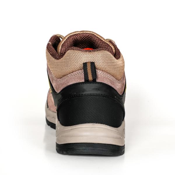 Waterproof Lining BK Mesh / Air Mesh For Protection In Design Suede Cow Leather Genuine Safety Shoes