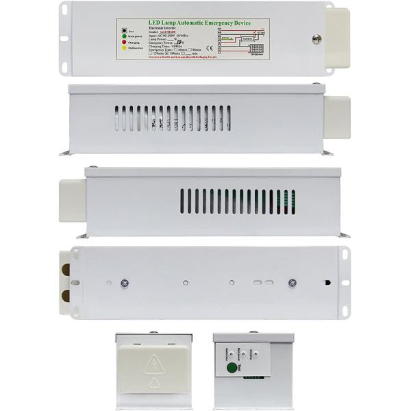 High PF No Dazzle Emergency LED Panel Light with No Flicker Soft Lights and