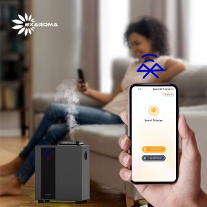 Smart Metal APP Control Waterless Oil Diffuser Machine For Hotel Home Office