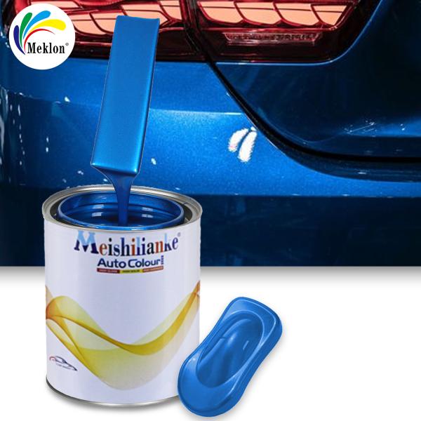 Buy Automotive Specific Environmentally Friendly High Gloss Bright Blue Car Paint at wholesale prices