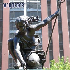 Large Street Art Bronze Figure Sculpture Portland