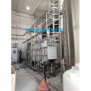 China GMP CGMP Medical Water Purification Systems Hospital Distilled Water Making Machine on sale