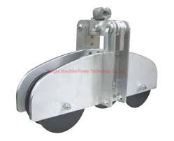 Aluminum Tandem Sheave Stringing Block For Line Fittings With Customization