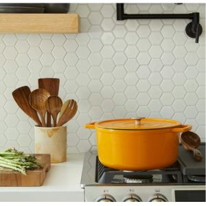 6 Piece Wooden Kitchen Utensil Set Biodegradble Dishwasher Safe