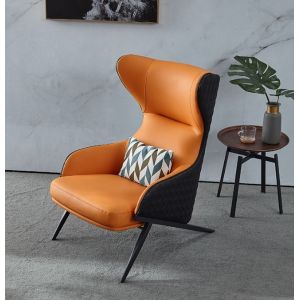 Luxury Modern Fabric Leather Leisure Chair Designer Living Room Confoetable