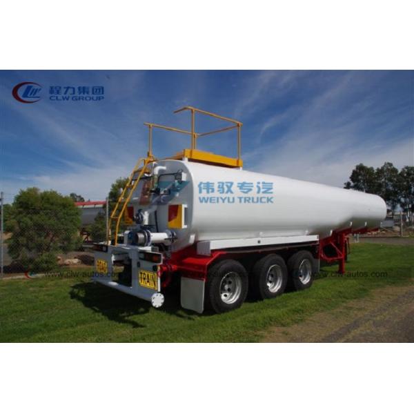 Buy 3 Axles 29000L 32000L ADR OZ Water Tanker Semi Trailer at wholesale prices