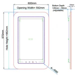 Elevator Touch Control Panel Elevator Car Operating Panel Smart Elevator Touch