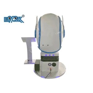 360 ° rotating 9D VR Platform With 1 Seat Virtual Reality Experience Game