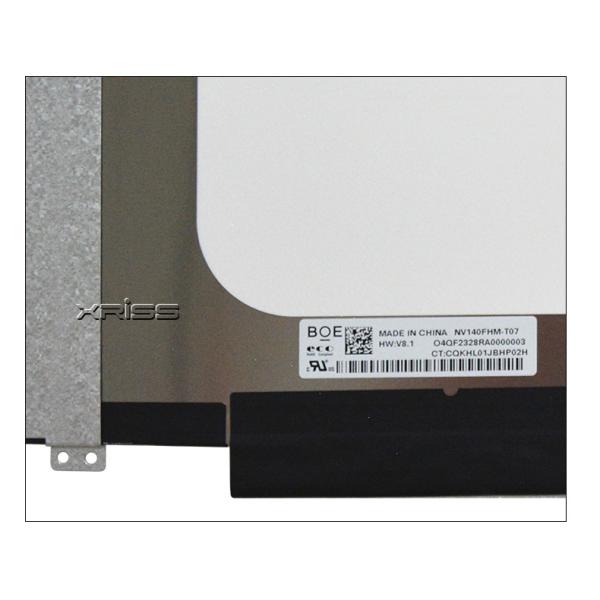 Laptop On Cell Touch Screen LCD NV140FHM-T07 14.0 Inch 40pins 1920X1080 IPS
