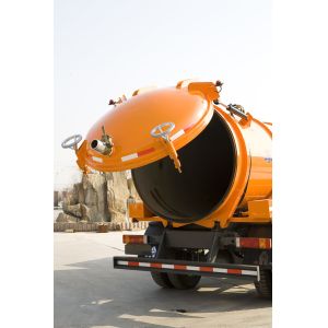 Sinotruk Howo7 16CBM Vacuum Pump Septic Tank Cleaning Truck Collecting Sewage