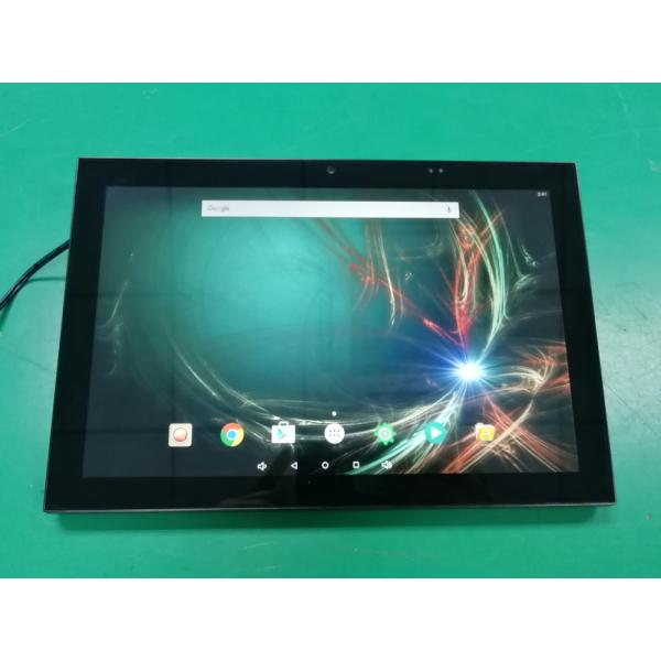 Buy 10 Inch Wall Mounted POE Touch Android NFC Tablet With LED Light For Meeting Room Booking at wholesale prices