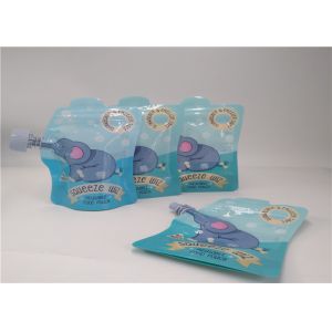 Custom Printing Transparent Spout Pouch Packaging