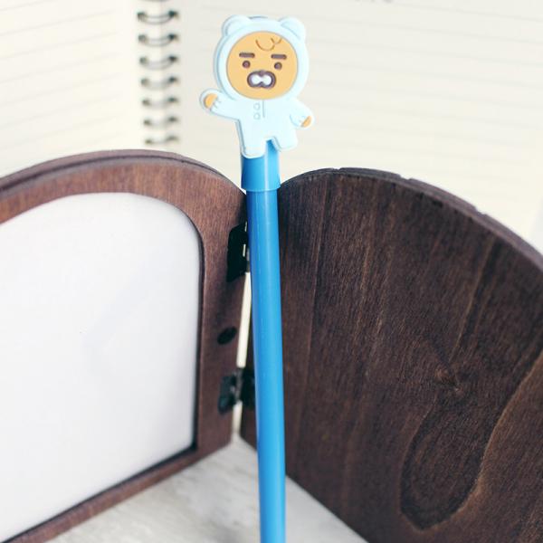 Office School Gel Pen with Korean Style Cartoon Cute Bear Rabbit Design and Black Ink