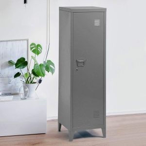 China Console Removable Wardrobe Thick 0.6mm Metal Storage Locker on sale