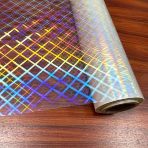 Multiple Extrusion Transparent Holographic Film For Soft Holographic Packing